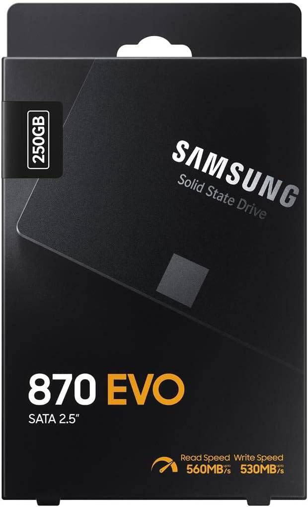 Samsung Ssd 870 Evo Sata 2.5 250Gb Mz-77E250B Samsung Ssd 870 Evo Sata 2.5 250Gb Mz-77E250B
